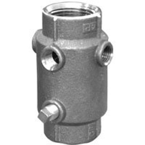 Simmons Check Valve, 1 in, FPT, 400 psi Pressure, Silicone Bronze Body